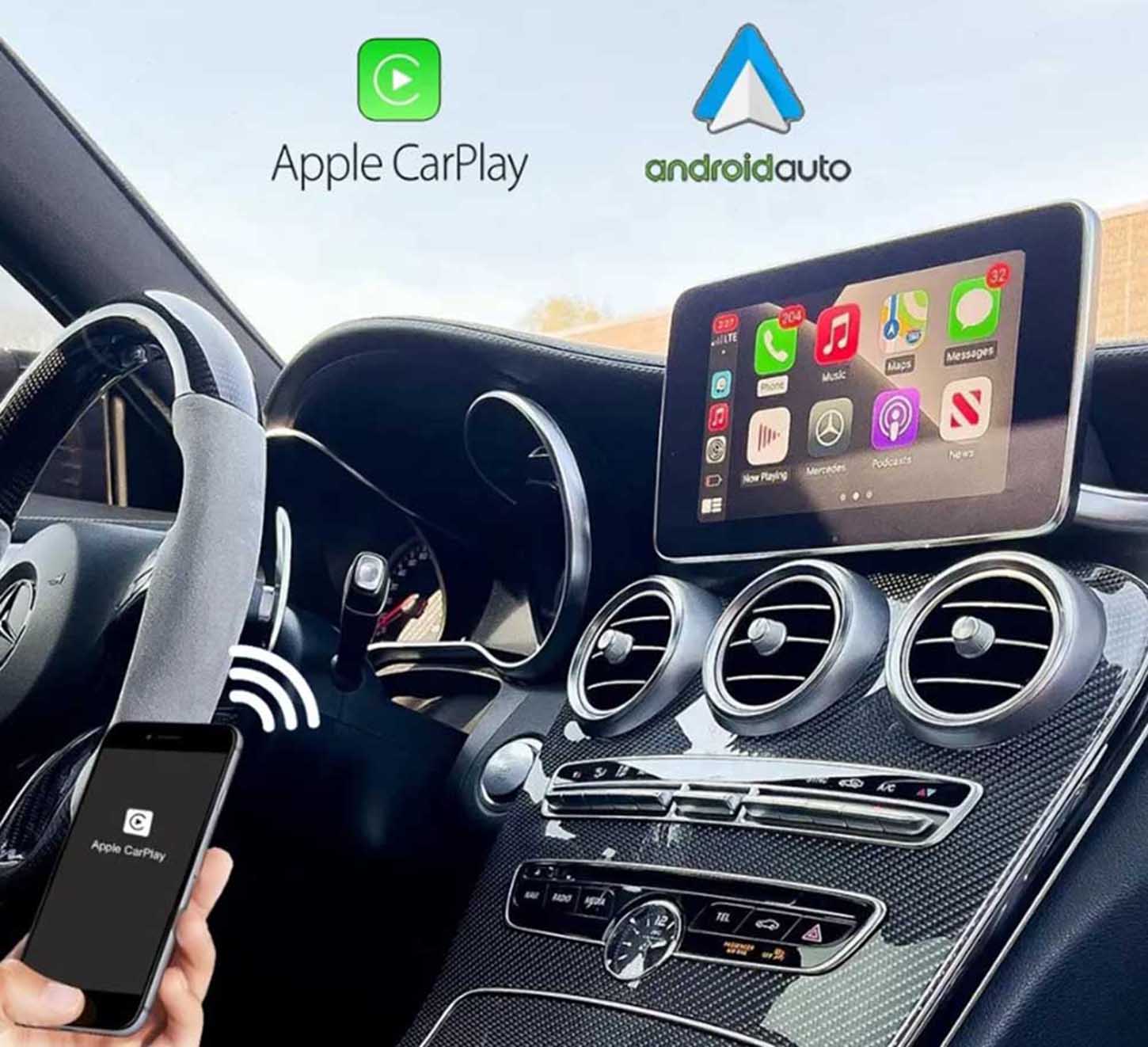 interface carplay for benz